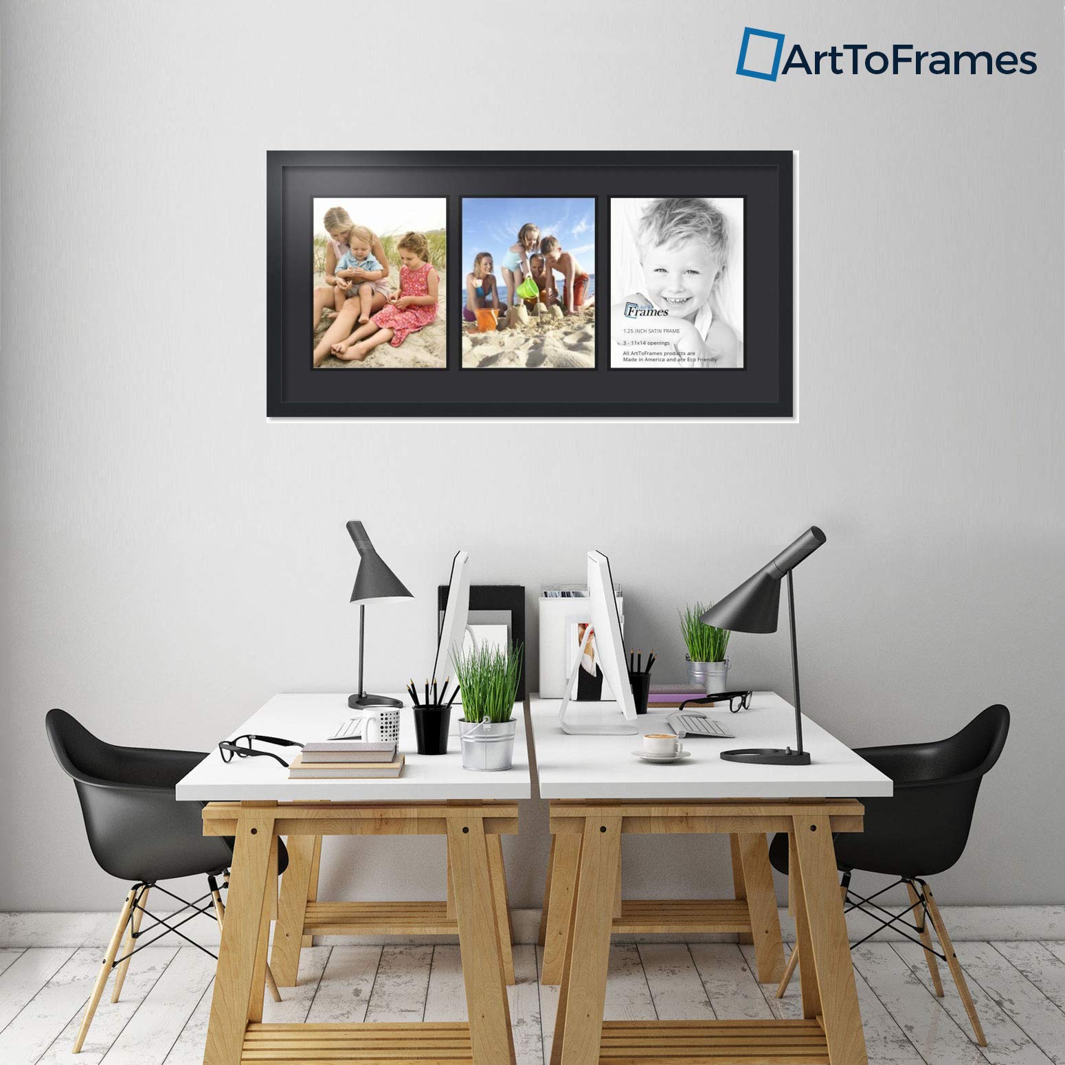 Amazon.co.jp: ArtToFrames アルファベット写真用額縁 12x18